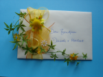 Mailer with flowers 1