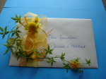 Mailer with flowers 2